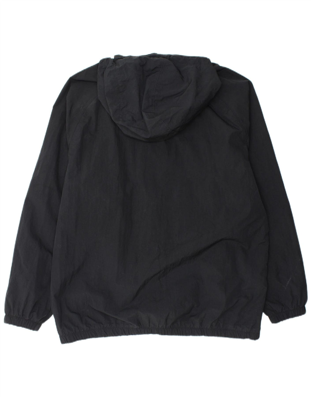 NIKE muška kišna jakna s kapuljačom UK 42 XL crni najlon