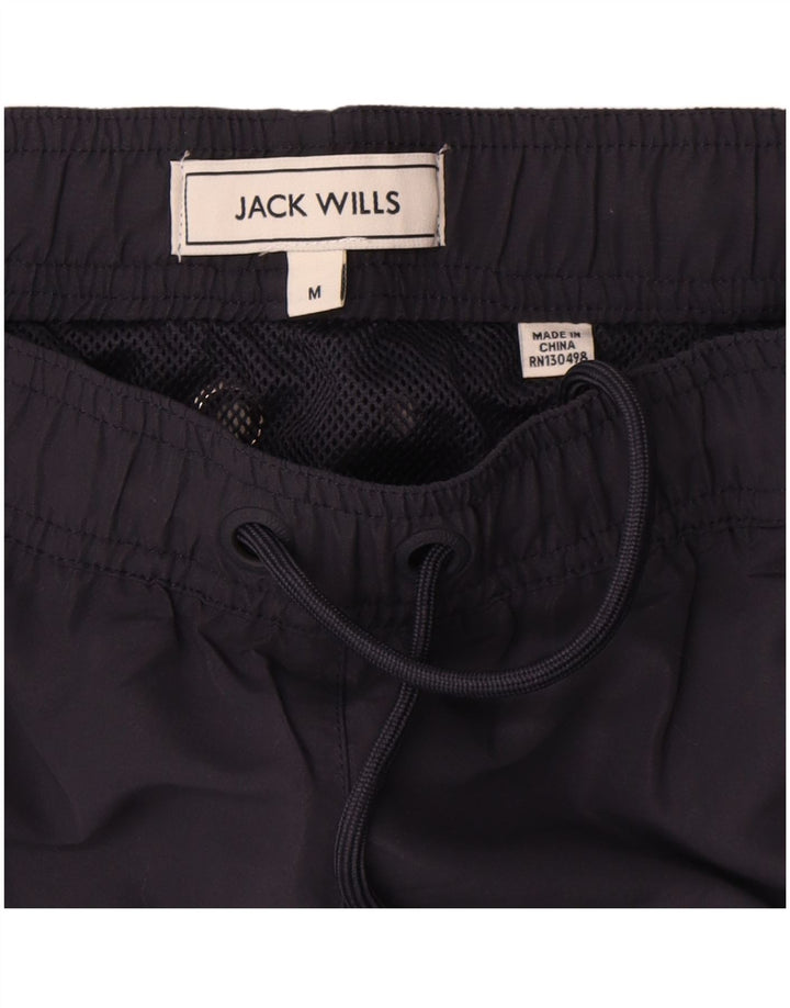 Jack Wills Regular muške kratke hlače za plivanje Srednje tamnoplavi poliester