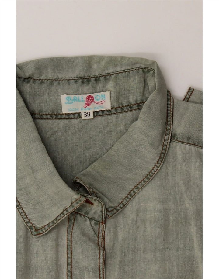 Ball On ženska majica veličine 38 srednje zelene svile