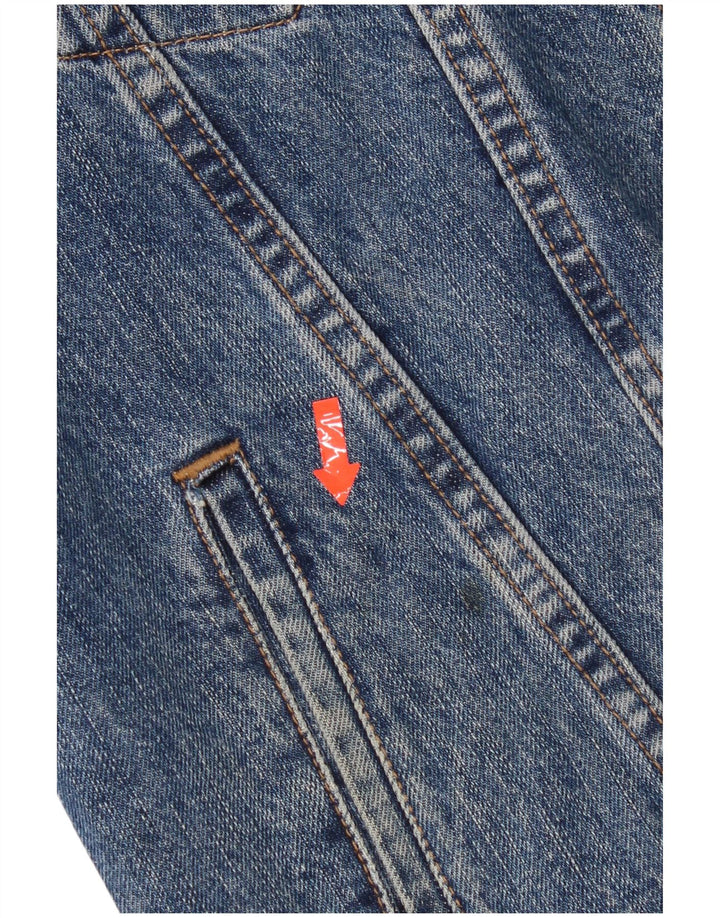 Carrera muška traper jakna UK 40 Large Blue Cotton