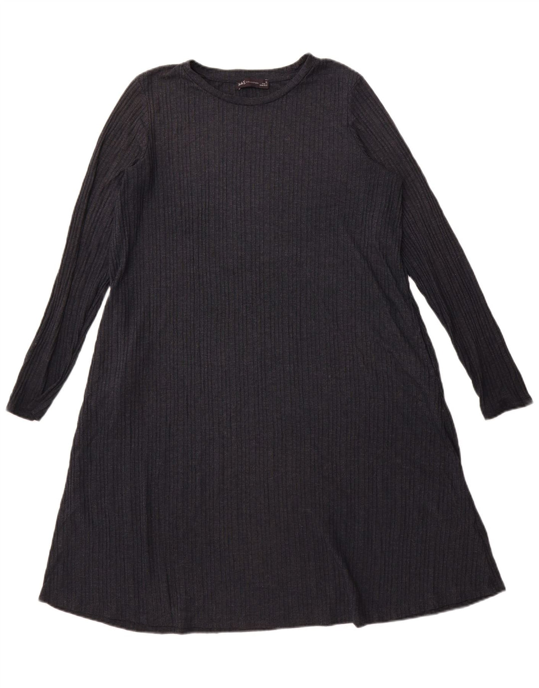 Marks & Spencer ženska haljina A-kroja UK 16 velika tamnoplava poliester