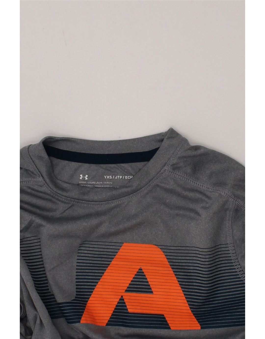 Under Armour majica dugih rukava za dječake 6-7 godina XS siva