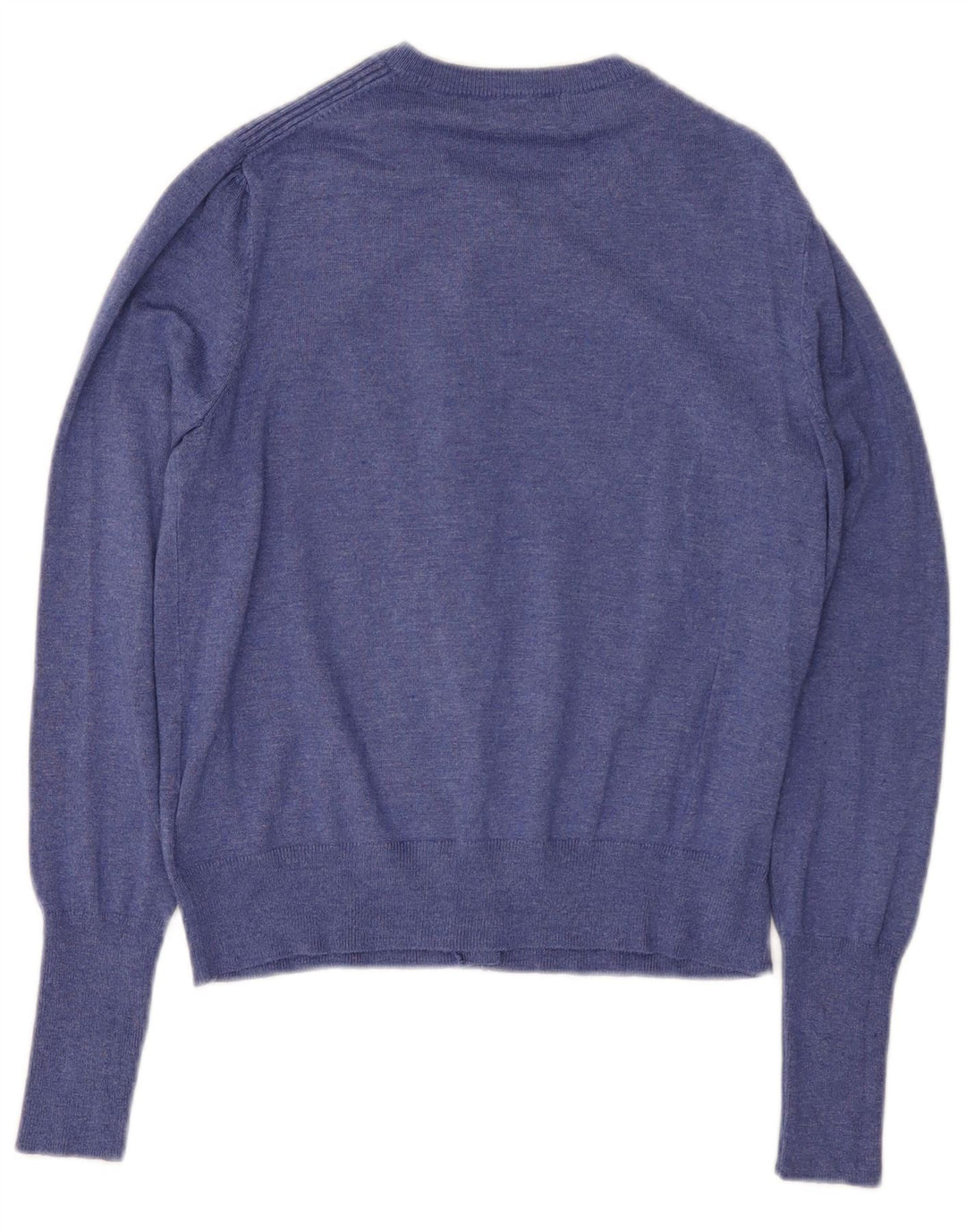 MARKS & SPENCER Ženski džemper kardigan UK 10 Mala plava viskoza