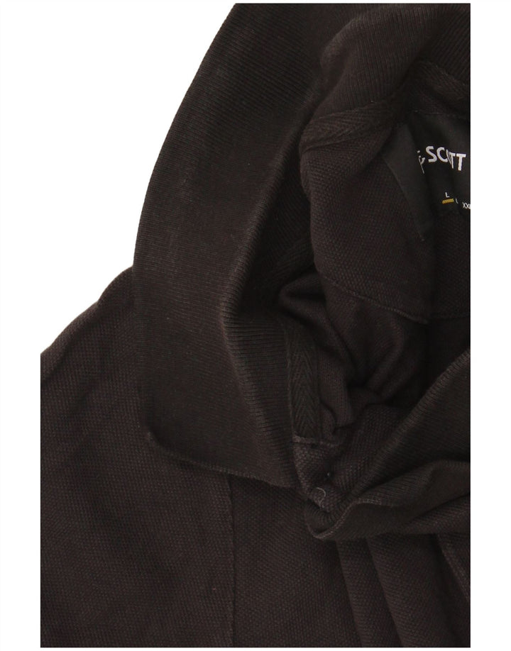 Lyle & Scott muška polo majica velika crna pamučna