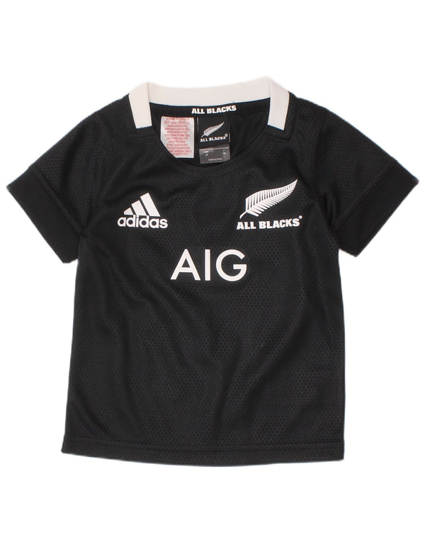 ADIDAS Baby Boys New Zealand Graphic T-Shirt Top 18-24 mjeseca crna