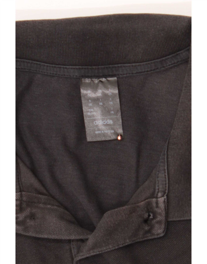 Adidas muška polo majica 2XL crni pamuk