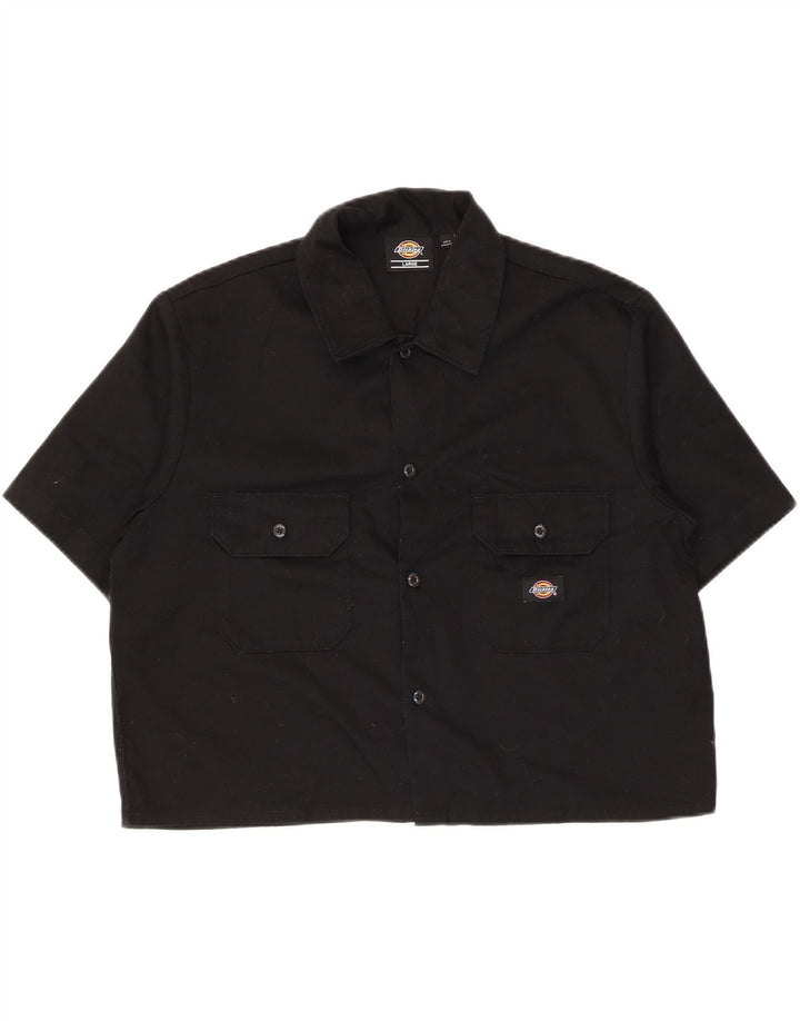 Dickies ženska majica kratkih rukava UK 16 veliki crni poliester