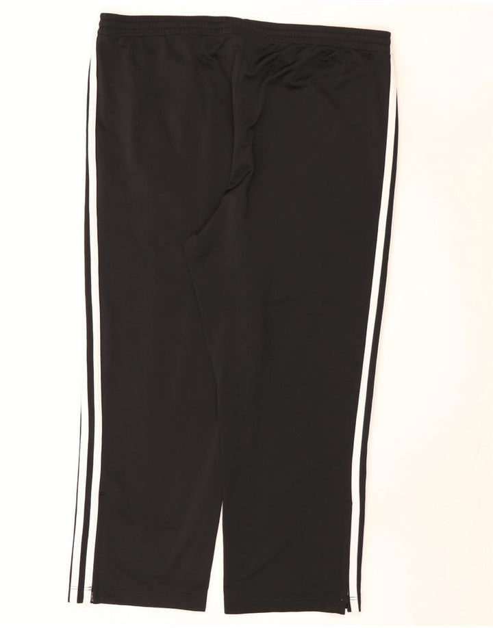 Adidas muške trenirke XL crne poliesterske hlače