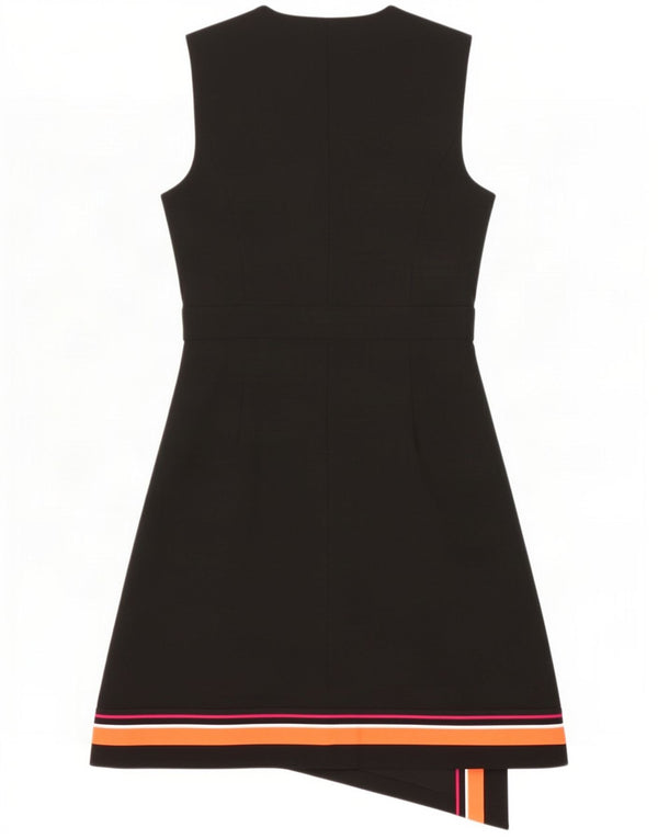 Karen Millen ženska haljina bez rukava na omot UK 12 srednje crne boje