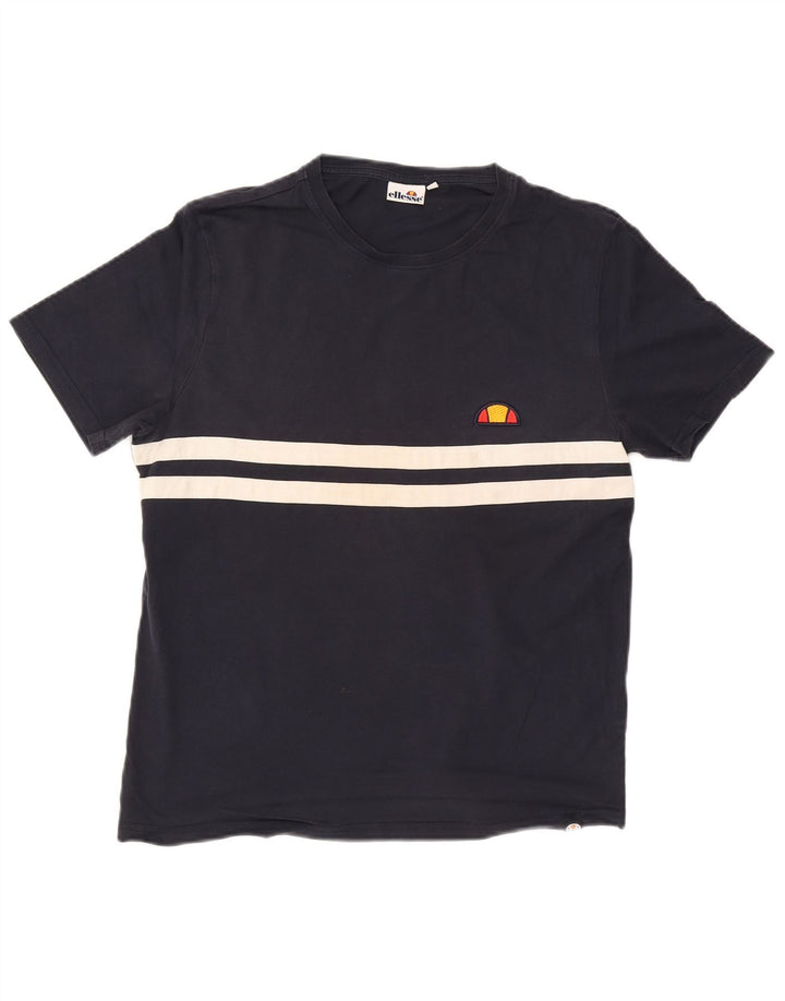 ELLESSE Muška majica kratkih rukava Srednji tamnoplavi pamuk