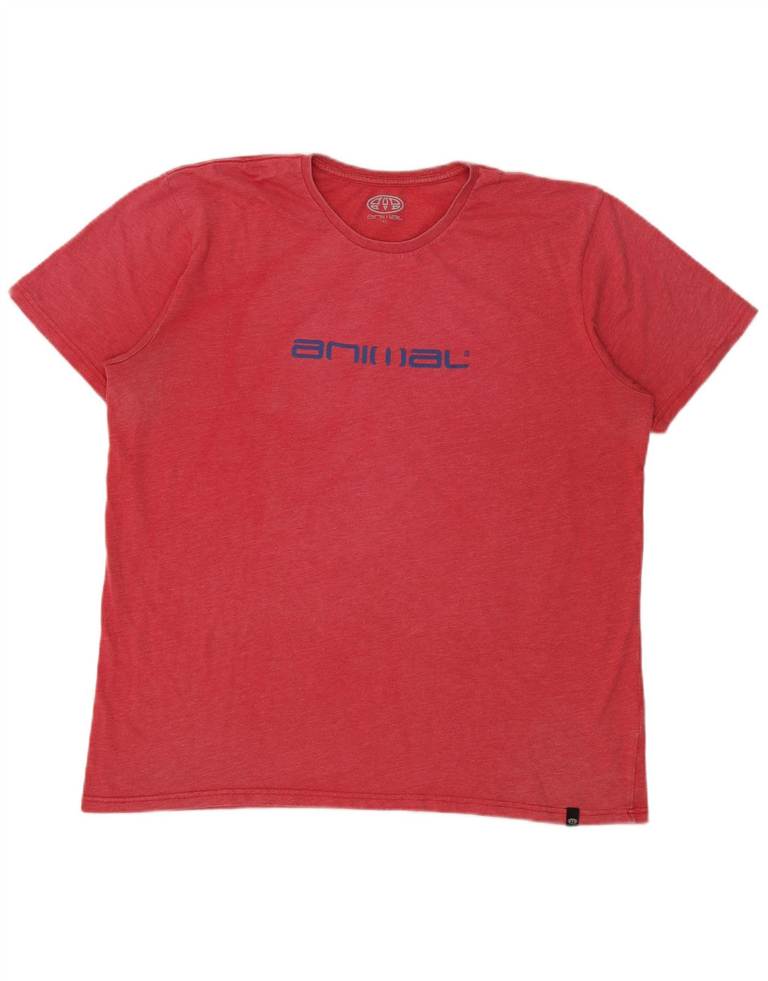 Muška majica kratkih rukava XL s grafičkim motivima, crveni pamuk