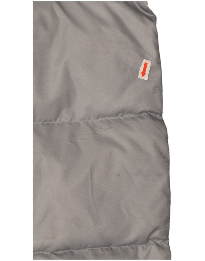 Adidas muška podstavljena jakna s tri pruge UK 40 Large Grey Colourblock