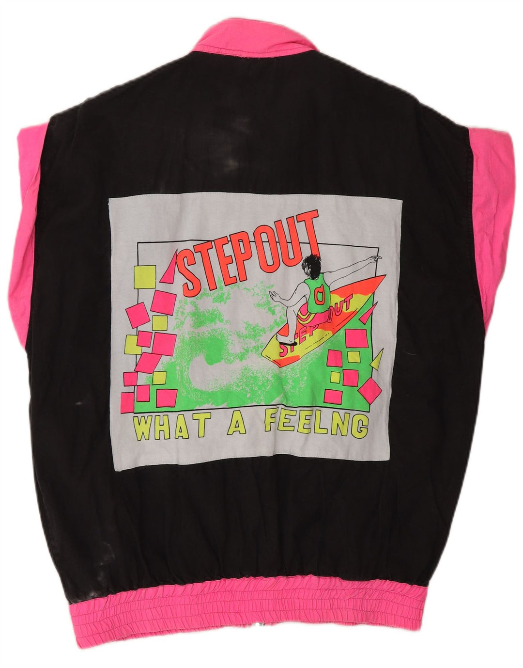 VINTAGE ženska gornja jakna trenirke UK 18 XL u crnoj boji