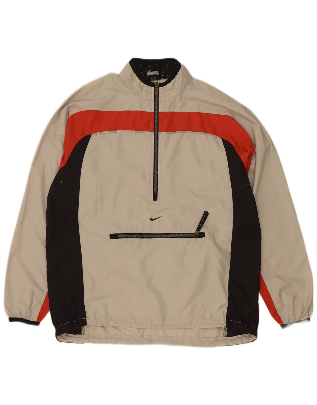 Nike ženski gornji dio trenirke US 12/14 Large Beige Colourblock