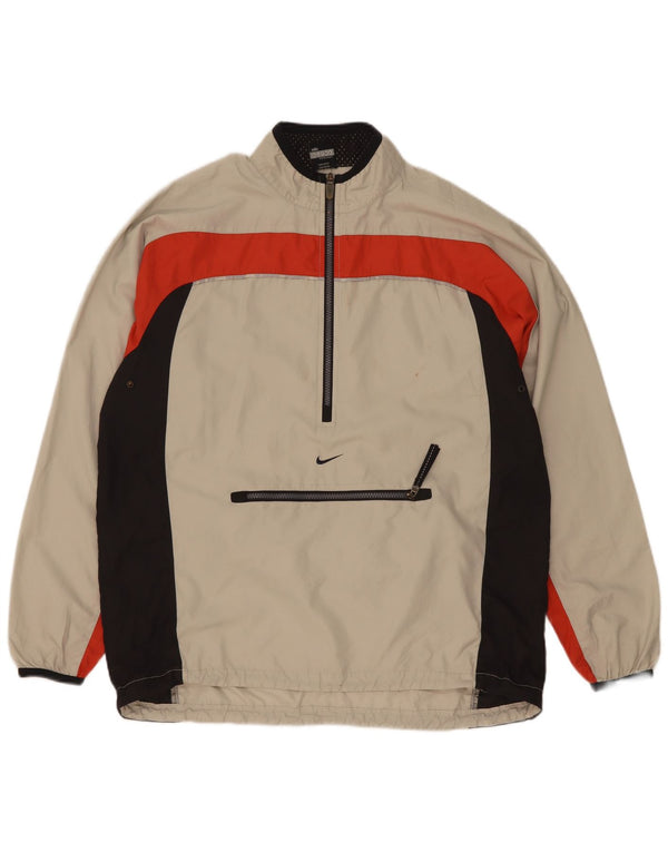 Nike ženski gornji dio trenirke US 12/14 Large Beige Colourblock