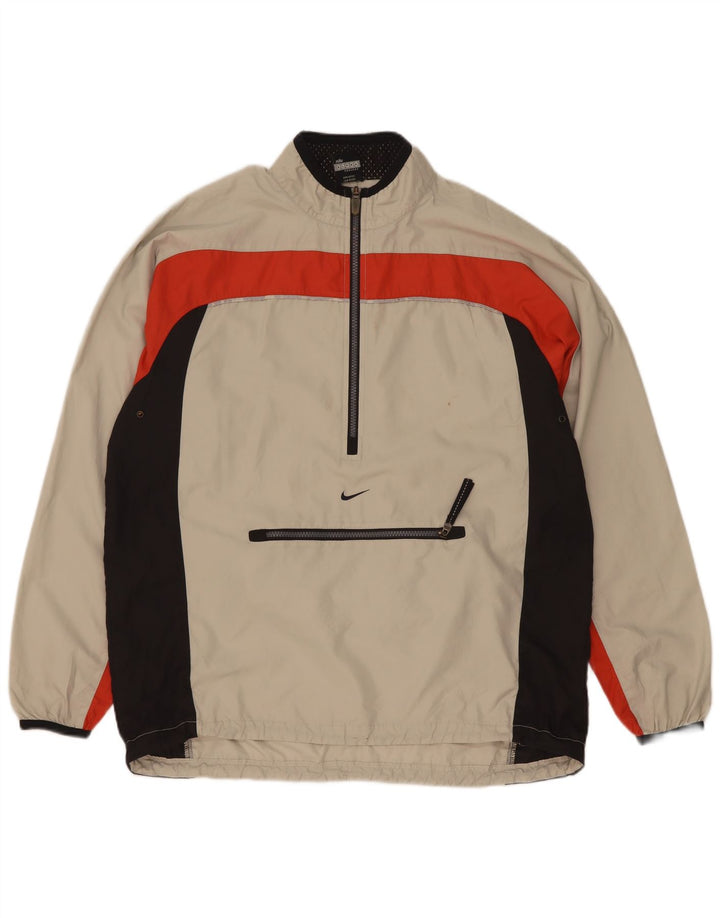 Nike ženski gornji dio trenirke US 12/14 Large Beige Colourblock