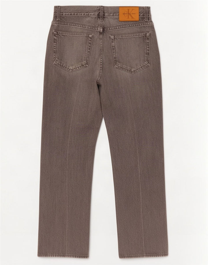 Calvin Klein muške ravne traperice W30 L31 sive