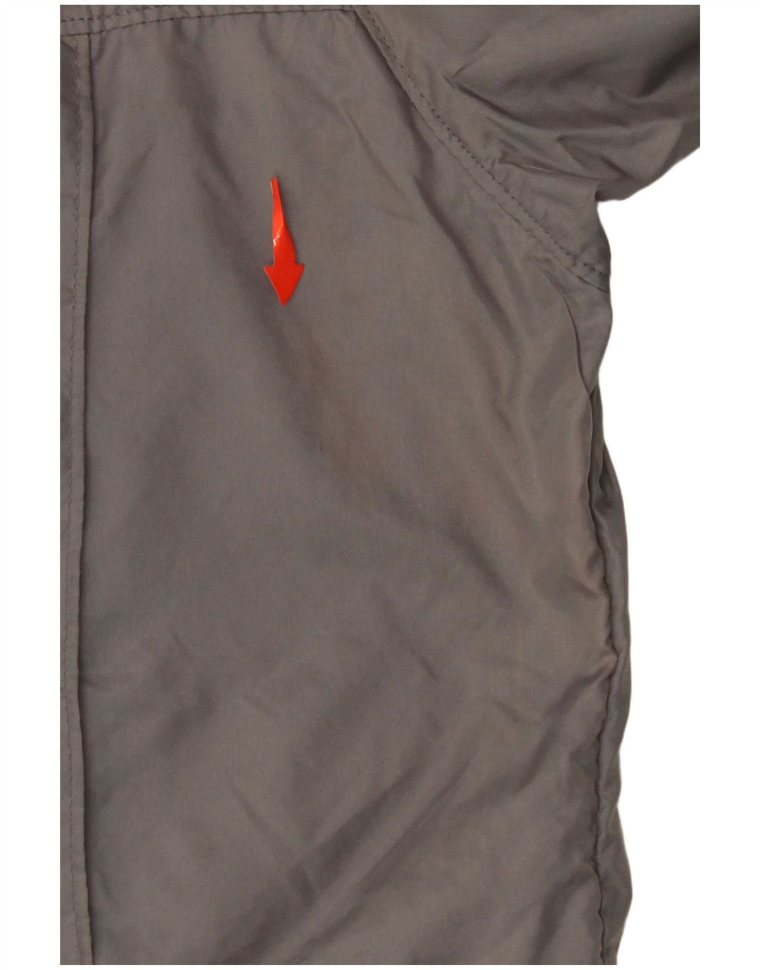 LANDS END Muška gornja jakna trenirke srednje sivi najlon