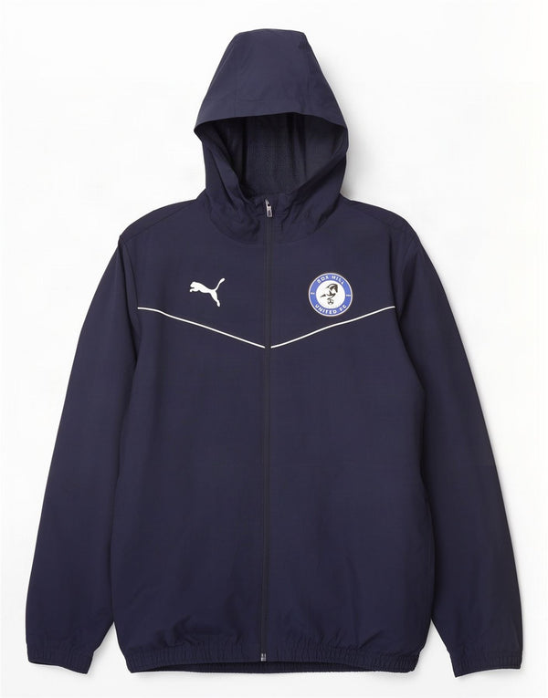 Puma muška kišna jakna s kapuljačom Box Hill FC UK 38 Medium tamnoplavi poliester