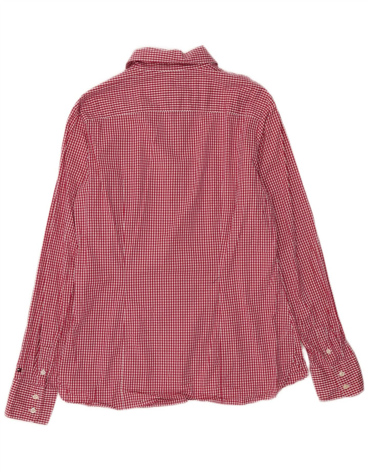 Tommy Hilfiger ženska košulja US 12 Large Red Gingham pamuk