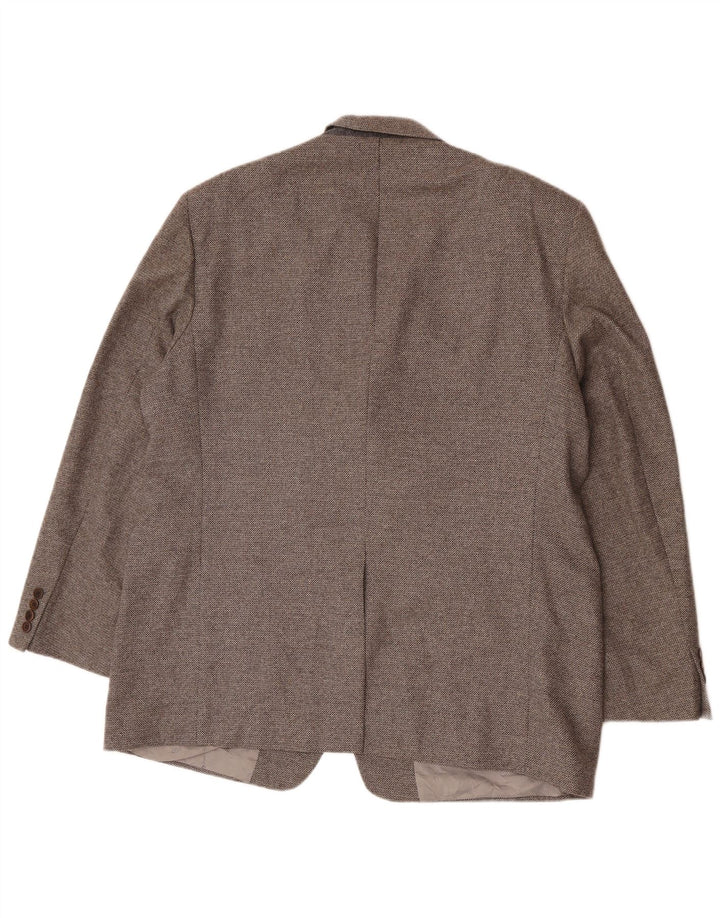 Marks & Spencer muška jakna sako s 3 gumba UK 46 XL siva vuna