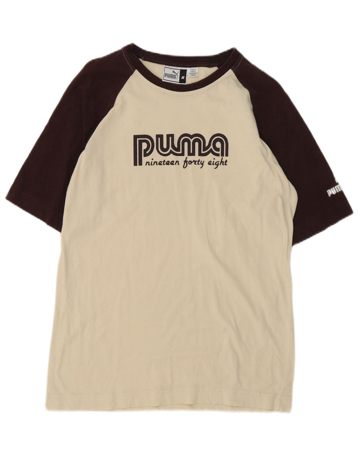 Puma muška grafička majica kratkih rukava srednje bijele boje, pamuk