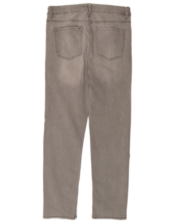Marks & Spencer ženske ravne traperice Sienna UK 12 srednje W30 L29 sive