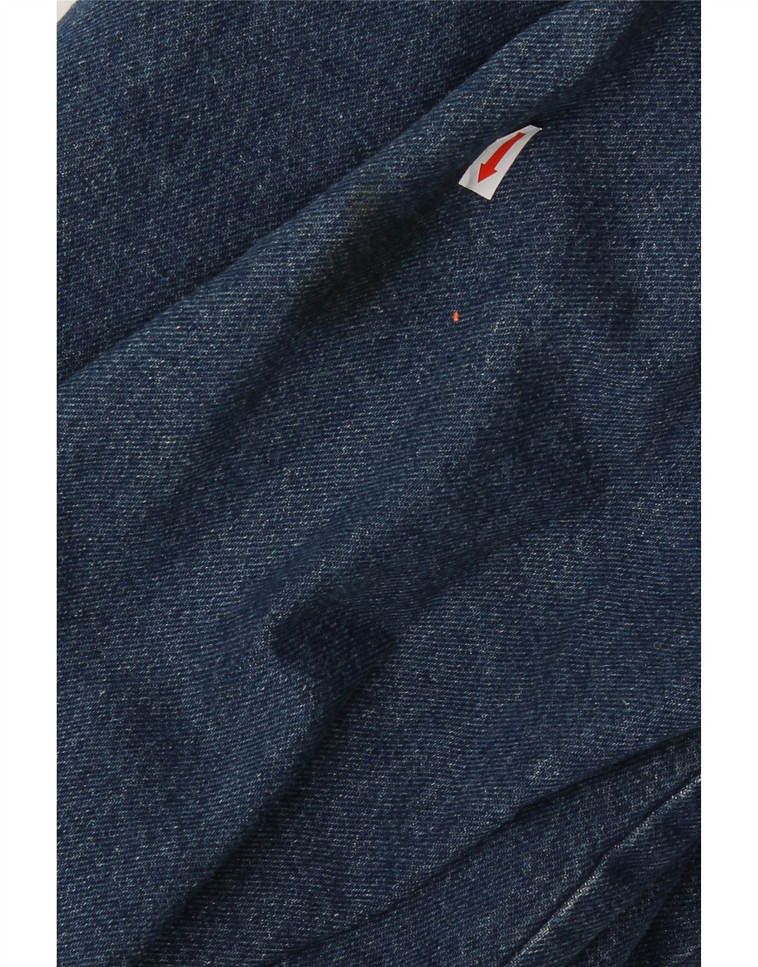 PULL & BEAR Mens Denim Sherpa Jacket UK 36 Small Blue Cotton Vintage Pull & Bear and Second-Hand Pull & Bear from Messina Hembry 