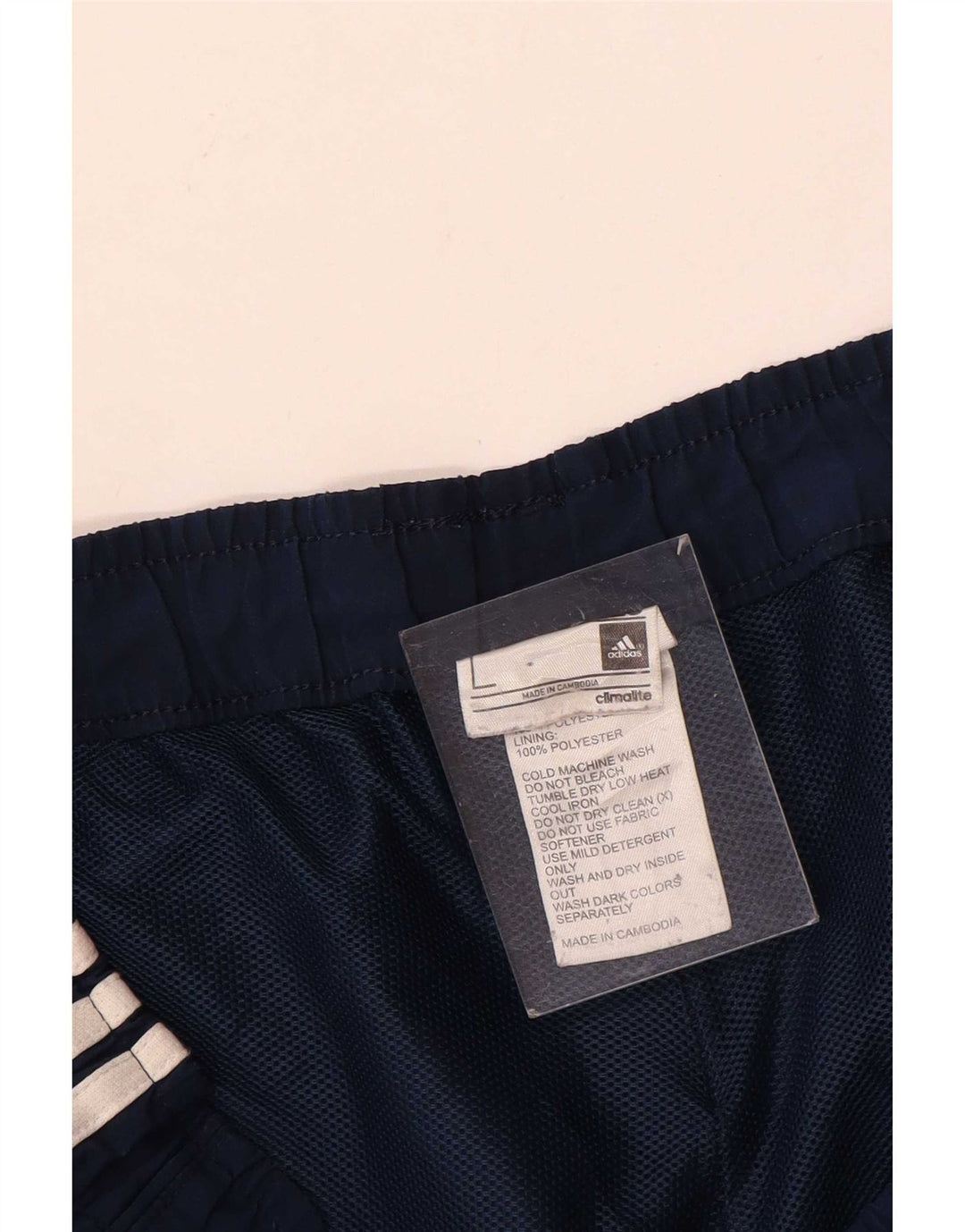 Adidas muške sportske kratke hlače velike tamnoplave poliesterske boje