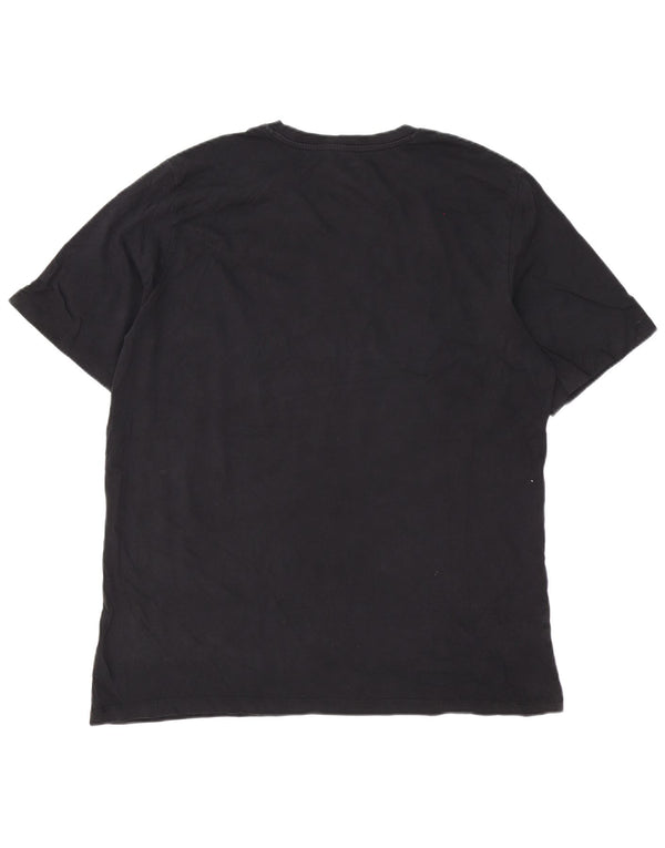 Jack & Jones muška majica kratkih rukava 2XL crni pamuk
