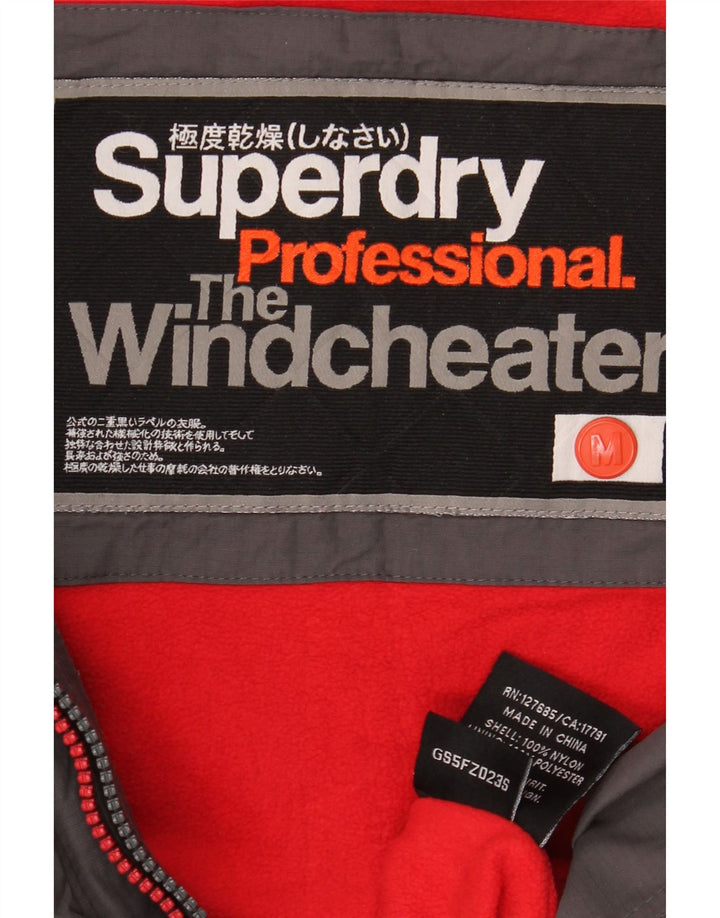 Superdry ženska vjetrovka s kapuljačom UK 14 srednje siva