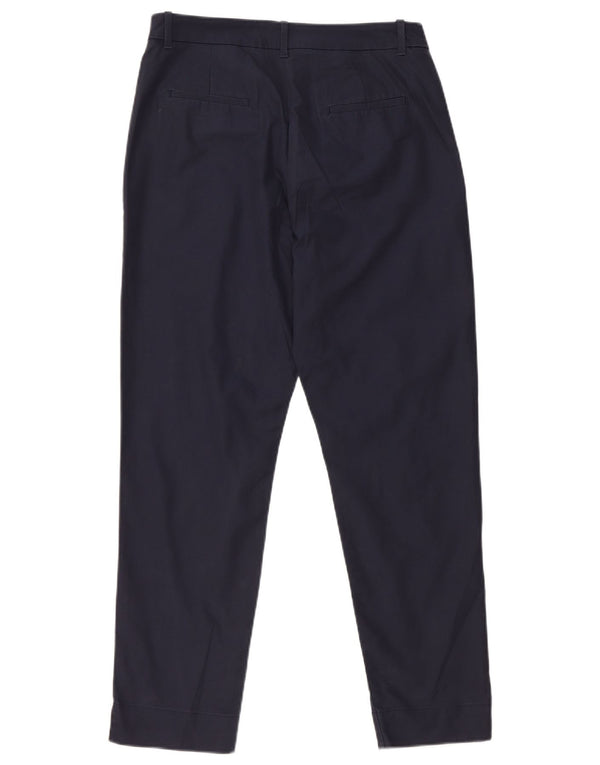 Marks & Spencer ženske sužene chino hlače UK 10 male W30 L27 tamnoplave