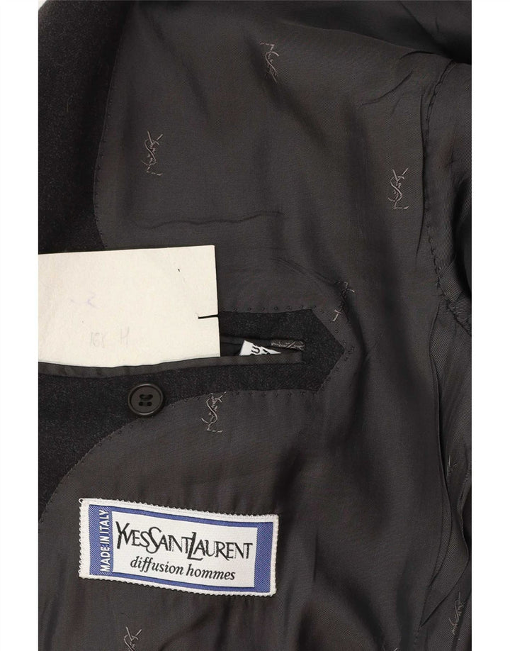Yves Saint Laurent muška jakna sa 2 gumba IT 56 3XL siva vunena klasična