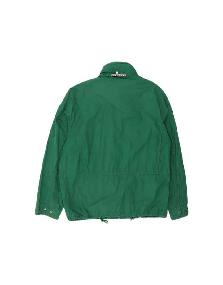 WAMPUM Mens Waterproof Jacket UK 42 XL Green