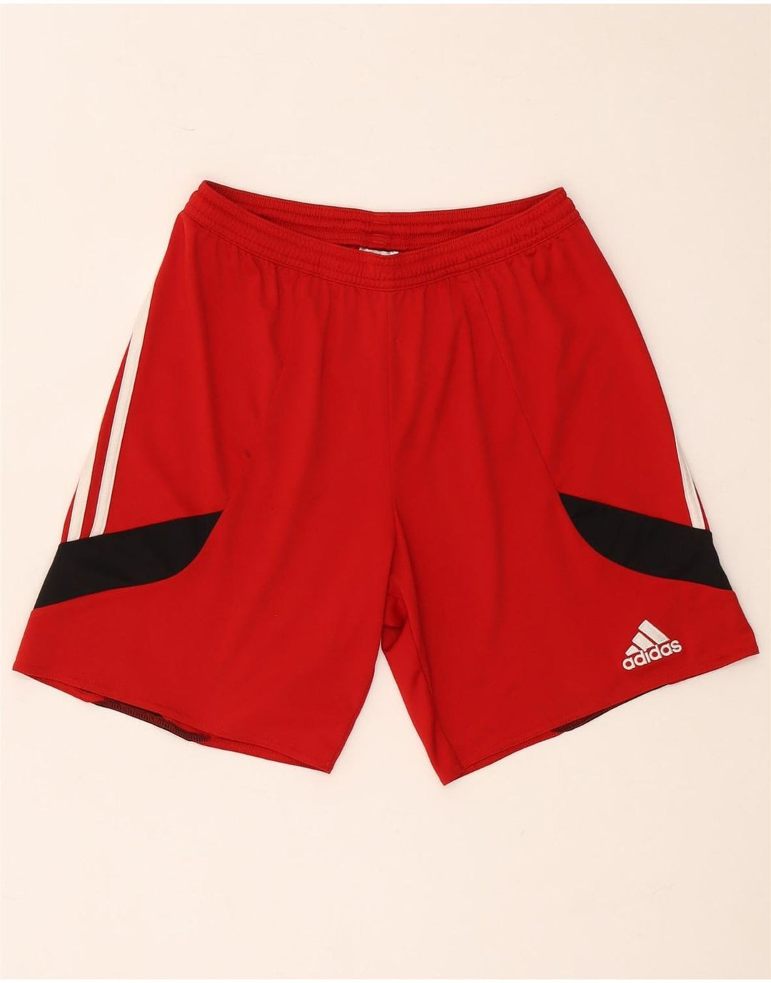 Adidas muške sportske kratke hlače Climalite male crvene boje od poliestera