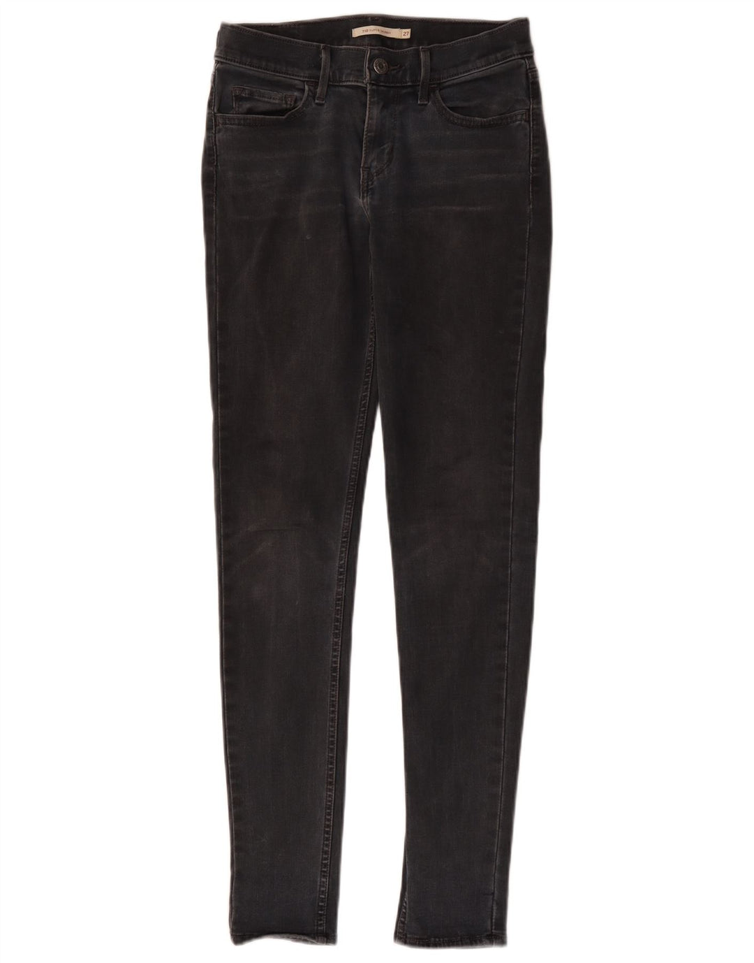 Levi's ženske 710 super uske traperice W27 L30 sive