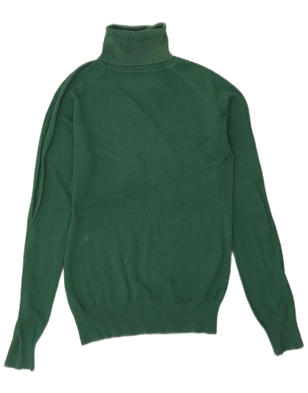 Zara ženski pulover s rol izrezom UK 14 Large Green