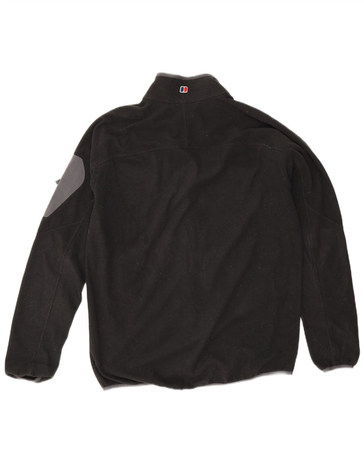Berghaus muška flis jakna UK 38 srednji crni poliester