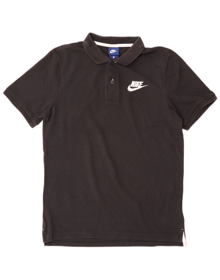 NIKE muška polo majica mala crna pamučna