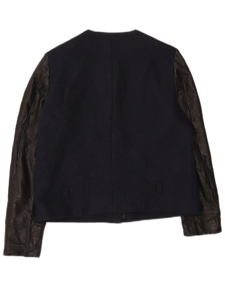 Cos ženska jakna jakna EU 40 Srednje tamnoplavi pamuk u blokovima boja