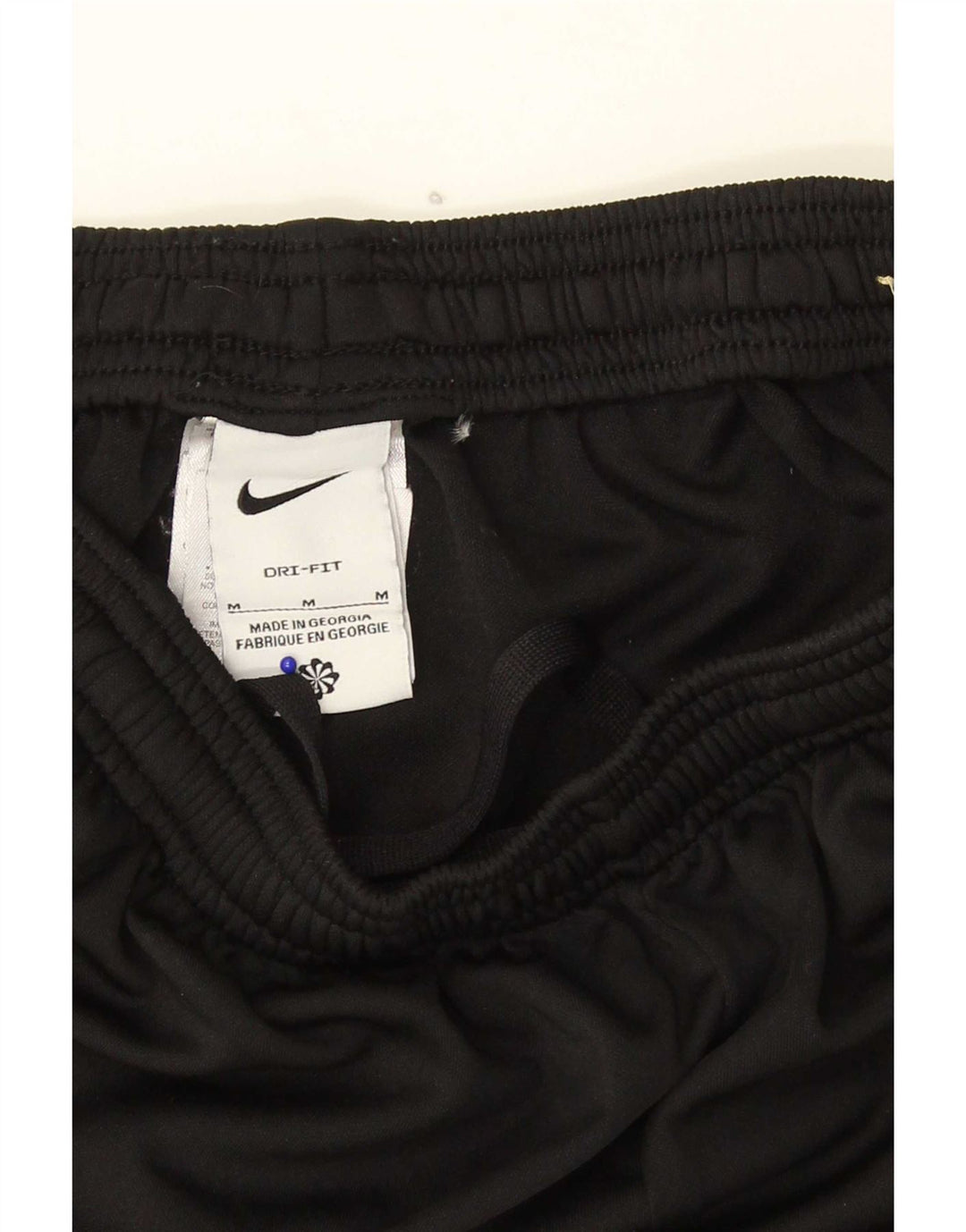 Nike Ženske Dri Fit Trenirke Hlače UK 12 srednje crne