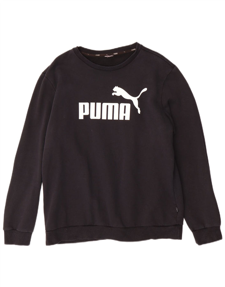 Puma muška majica s grafičkim motivima, velika crna