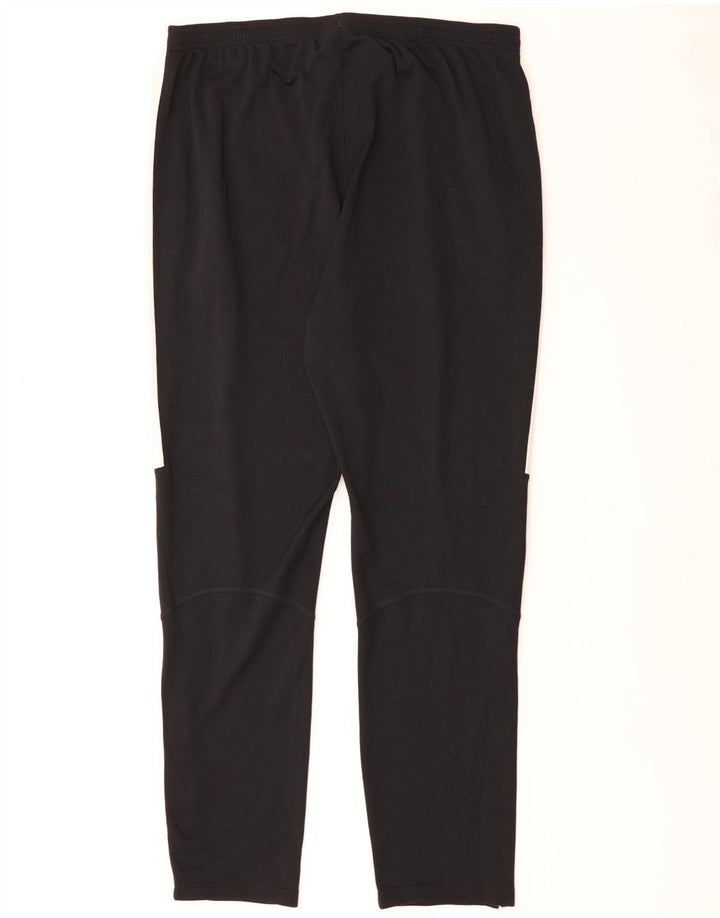 NIKE muške Dri Fit hlače za trenirku 2XL crni poliester u boji