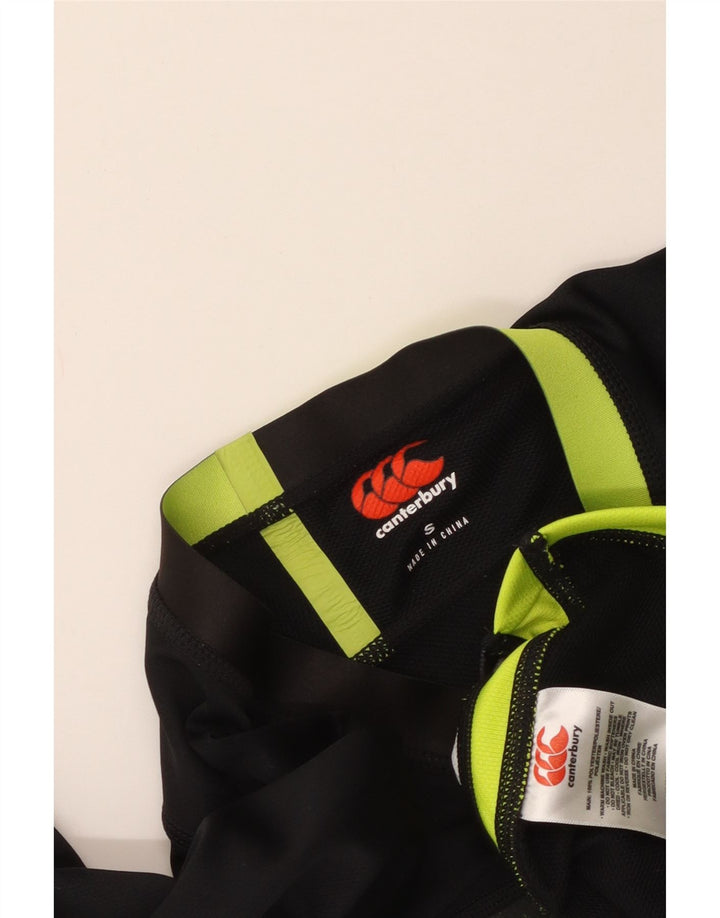 Canterbury muška IRFU grafička majica kratkih rukava, mali crni geometrijski poliester