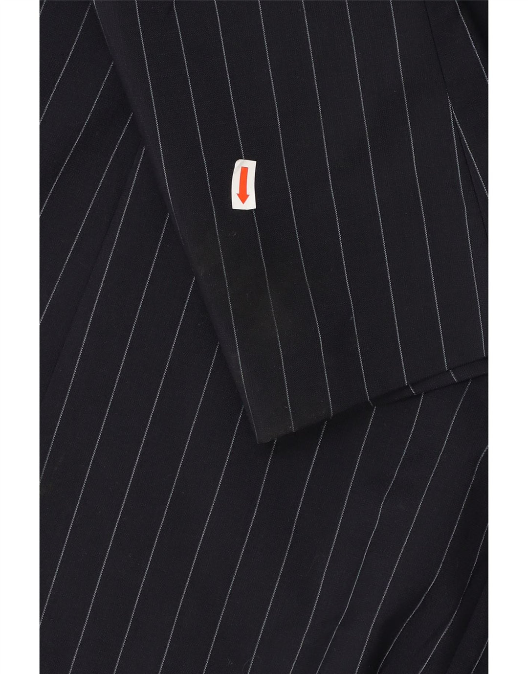 HUGO BOSS Mens 2 Button Blazer Jacket EU 54 2XL Navy Blue Pinstripe