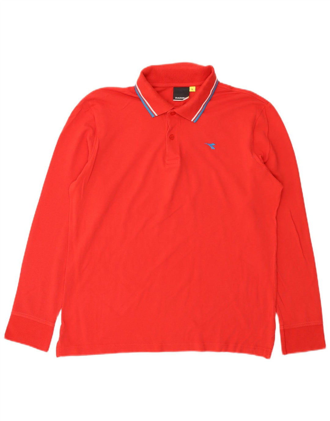 Diadora muška polo majica dugih rukava velika crvena