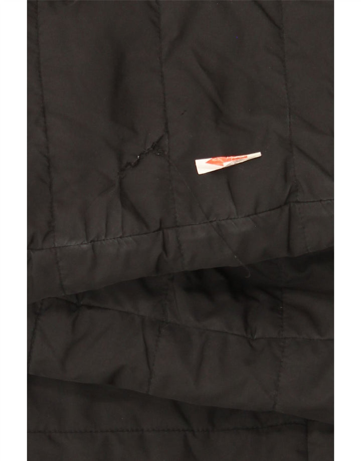 The North Face ženska reverzibilna podstavljena jakna UK 14 srednji crni poliester