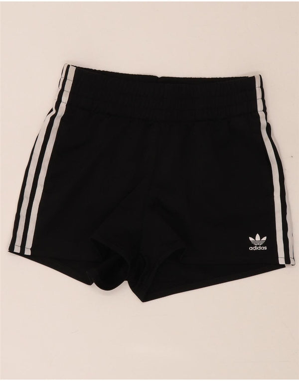 ADIDAS Ženske sportske kratke hlače UK 8 Mali crni poliester