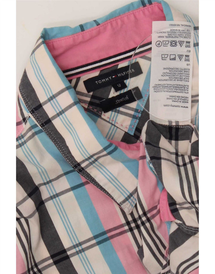 Tommy Hilfiger Ženska košulja US 12 Veliki šareni karirani pamuk