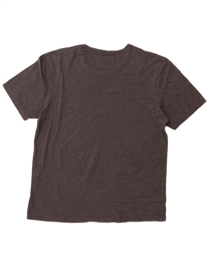 HUGO BOSS Ženska majica kratkih rukava UK 16 Veliki sivi pamuk